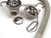 Retainer bath Waste Combo Chrome