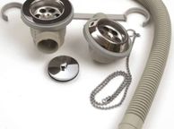 main image for ad Retainer bath Waste Combo Chrome