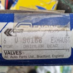 Mercedes exhaust valves