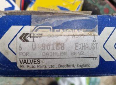 Mercedes Daimler exhaust valves