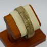 Vintage Aimante Japan Stretch Stainless Steel Bracelet Image 2
