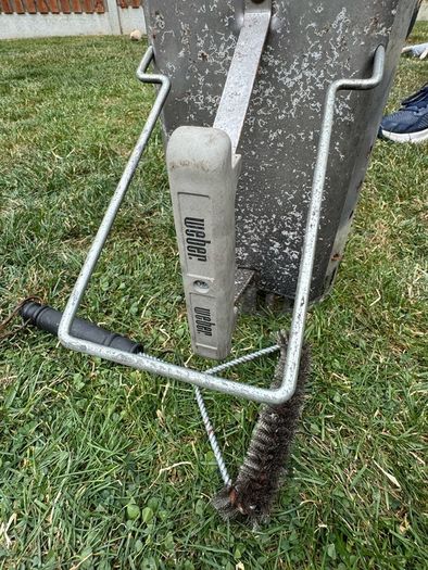 Charcoal Weber BBQ and chimney