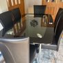 Pre Loved 6 Seater Dining Table with 6 Chairs Image 9