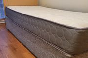 Single mattress +bed