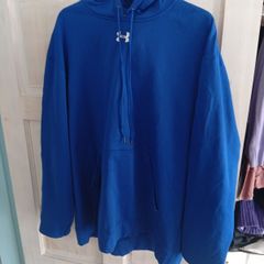 Blue under armour pullover hoodie