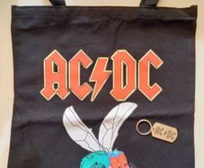 New AC/DC Tote Bag & Keyring