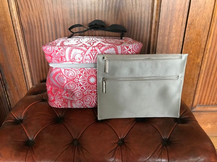New Limited Edition Pink Holographic Toiletry Bag