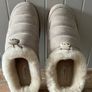 Women Clarks slippers Mules with genuine fur lining size UK6D Image 7