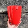 Red flower pot Image 3