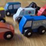 Wooden toy vehicles X 16 Image 3