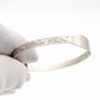 Childs Hand Engraved Silver Bangle Image 6