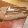 BNWT Beige George Ballerina azure soft soles flat shoes size UK8,5 EU42,5 Postage included Image 2