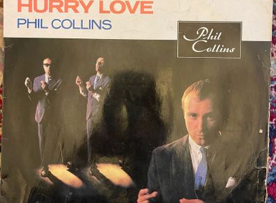 Phil Collins. You can't hurry love. Original 1982 12 inch single. Sleeve a bit tatty but vinyl vg+