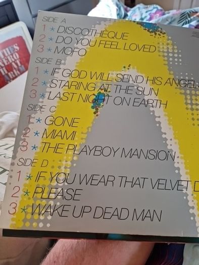 U2 Pop 1st pressing double vinyl, never played
