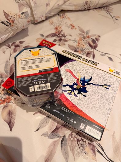 Greninja Ex Box & Tin bundle