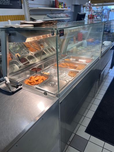 Hot Deli Counter / Heated Food Display Commercial