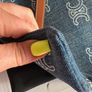 Celine pouch with leather strap Image 7