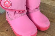 croc fleece lined boots
