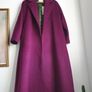 Lennon & Courtney Wool Blend Coat Size Medium Image 2