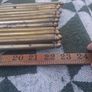 16 Victorian Brass Stair Rods( 23 Inches Long) Image 5