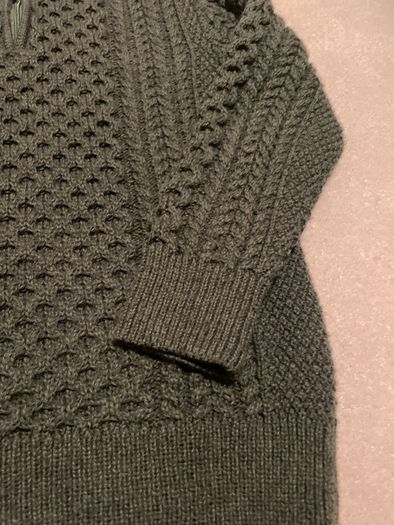 Original Aran Co wool jumper Medium