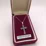 Silver Cross With Marcasites Image 7
