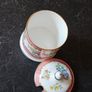 Crown Staffordshire "Lyric Tunis" Pink Mustard  Pot Image 3