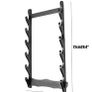 BRAND NEW 6 Tier Wall Mount Samurai Sword Katana Holder Stand Display Statues Sculptures Holder Hanger Rack for Home Image 2