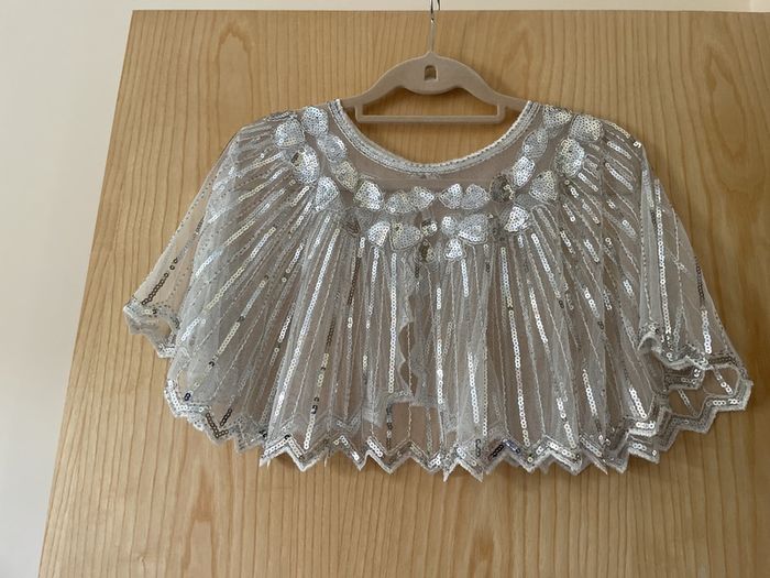 Silver cape -one size