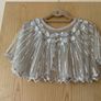 Silver cape -one size Image 3