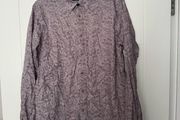 Ted Baker Men's Floral Cotton Shirt - size 5 (large)