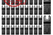 NEW SALE | 50Pcs Oscillating Tool Blades Professional Universal Oscillating Saw Blades Wood Multitool Blades Compatible with Dewalt, Milwaukee, Makita, Ryobi, Rockwell