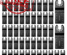 NEW SALE | 50Pcs Oscillating Tool Blades Professional Universal Oscillating Saw Blades Wood Multitool Blades Compatible with Dewalt, Milwaukee, Makita, Ryobi, Rockwell