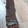 Debs Or Ty Ball Dress and beautiful mid heel silver shoes Image 10