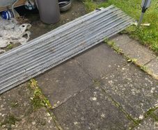 Rib lath mesh