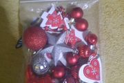 small bundle of Christmas decorations
