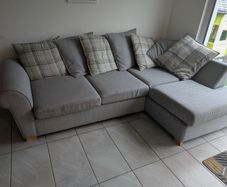 L shaped couch