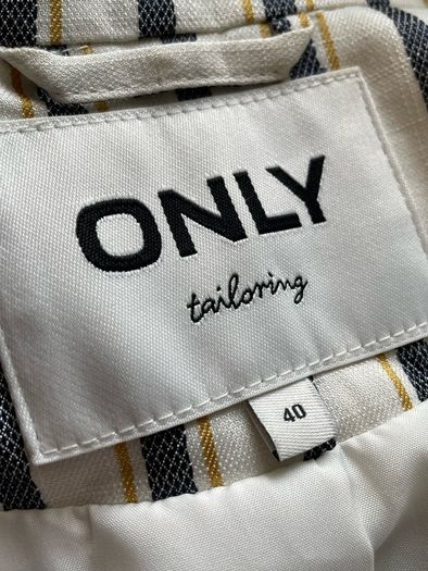 Only Tailoring Ladies striped blazer fully lined size Eur 40 - new