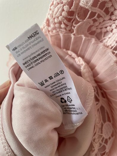 Very Occasion dress pink plus size New with tags