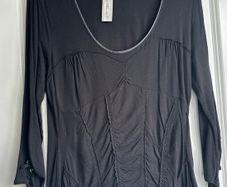 Black Karen Millen top - sz 12