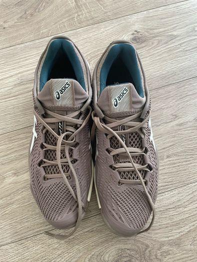 Asics Court FF 3 Clay Mens Taupe Tennis Shoes