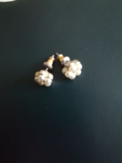 selection of earrings.