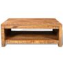 Coffee Table Solid Mango Wood Image 3