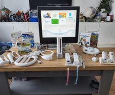 Wii console and games bundle