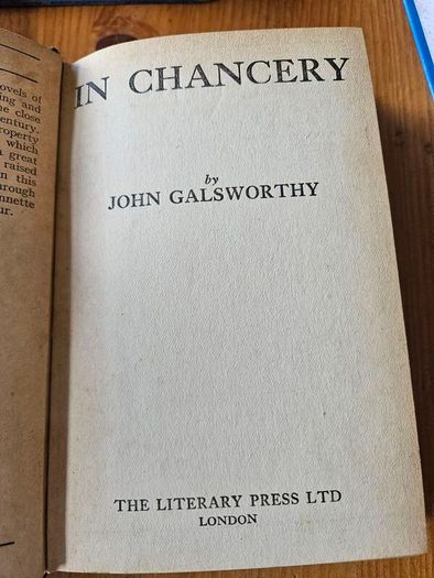 John Galsworthy. X 6 The Literary Press Ltd London 1930s Hardback In Good Condition.  See Photos For Same. Make Nice Edition To Any Library.