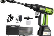 Cordless Pressure Washer, 20000mAh Battery, Portable Pressure Washer 1060PSI With 6-In-1 Nozzle, Foam Bottle, Handheld Brushless High Pressure Jet Washer for Car, Patio, Floor &amp; Garden Cleaning