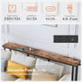 Console Table 180 cm  with Charging Station, Long Behind Sofa Table, Narrow Hallway Table Image 4