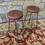 Pair of Industrial Style Bar Stools. Image 3
