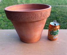 Terracotta flower pot