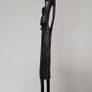 African Genuine Besmo Wooden Hand Carved Tribal Folk Art Figurine Image 2